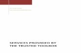Services Offered by The Trusted Toolbox