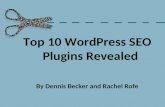 Top 10 WordPress SEO Plugins Revealed.