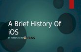 A Brief History of iOS