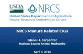NRCS Manure Related Conservation Innovation Grants