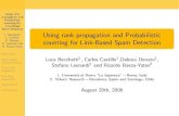Using Rank Propagation for Spam Detection (WebKDD 2006)