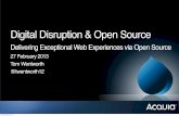 Digital Disruption and Open Source CMS