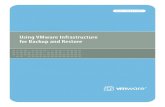 Using VMware Infrastructure for Backup and Restore