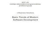 e-Business - Mobile development trends