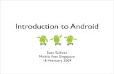 Introduction to Android - Mobile Fest Singapore 2009