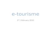E Tourisme Blog