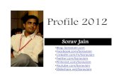 Sorav Jain's Profile | Resume | 2012