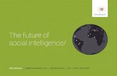 The Future of Social Intelligence