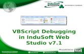 Depurando VBScript no InduSoft Web Studio