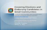 Al Cross, The pressures of covering elections and endorsing candidates