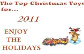 The top christmas toys for 2011