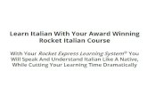 How to learn Italian quickly with Rocket Italian Premium