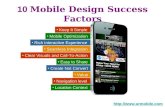 10 Mobile Design Success Factors