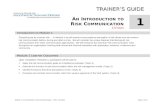 Module 1 Trainers Guide