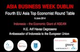 H.E. Arif Havas Oegroseno, Indonesia - Asia Business Week Dublin