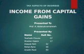 Income From Capital Gains