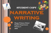 Narrative Writing - Student Copy