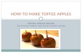 How To Make Toffee Apples1