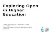 Open everything   Exploring open in higher education