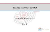 ISO 27001 - information security user awareness training presentation -part 2