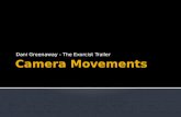 Camera movements & camera angles   powerpoint