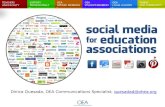 Social Media for Educaion Associations