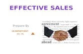 Mastering sales call