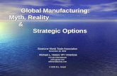 Michael Hetzel, "Global Manufacturing and Trade Issues"