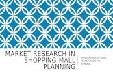 Market research in shopping mall planning