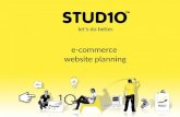 E-commerce website development process