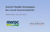 MORPC Social Media Workshop - City of Delaware