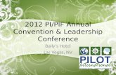 2012 pi pif convention