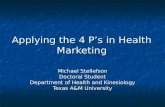 Applying The 4 Ps In Health Marketing