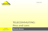 Telecommuting Pros and Cons