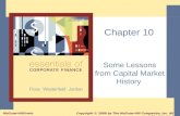 Ross, Chapter 10: Lessons From Capital Market.history
