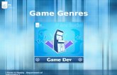 GD - 3rd - Game Genres