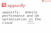Appurify presentation at Appium meetup - Running Appium on real devices at scale