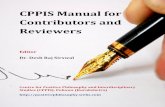 CPPIS Manual for Contributors & Reviewers