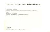 Kress & Hodge_1979_1981_Language & Ideology_1-14_Escopo Da Linguistica
