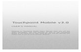User's Manual Touch Point Mobile v3.0