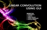Linear Convolution Using GUI