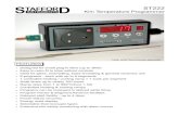 ST222  13A Plug in Kiln Temperature Programmer - suitable glass and ceramics