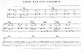 01 Ode to My Family 6p Music Sheet