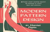 Modern Pattern Design Harriet Pepin