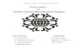 Synopsis Online Library Management System