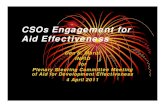 CSOs Engagement for Aid Effectiveness - Don K Marut - INFID [Compatibility Mode]