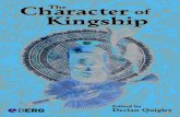 The Character of Kingship Chapter 1 Declan Quigley