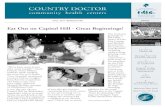 Country Doctor Community Health Centers Fall 2011 Newsletter