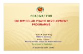 Tapos Kumar Roy - 500 MW Solar Power Devt Prog