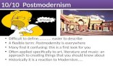 12.VRF Reader: Postmodernism SD 11